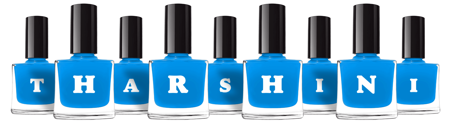 Tharshini glossy logo
