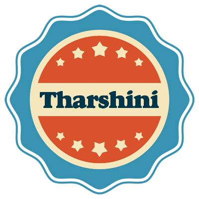 Tharshini labels logo