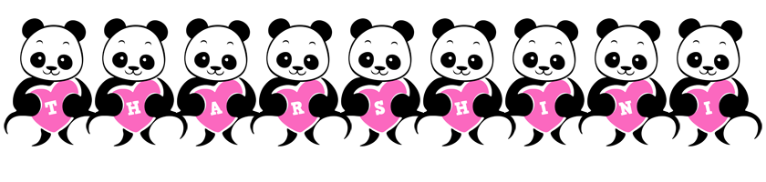 Tharshini love-panda logo