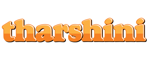 Tharshini orange logo
