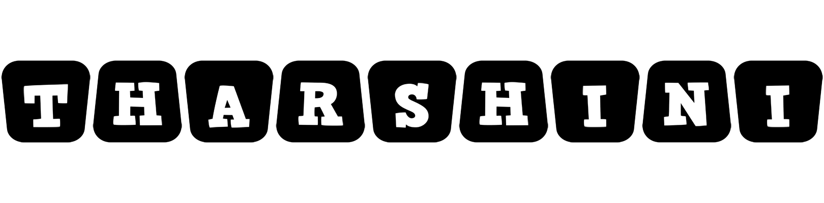 Tharshini racing logo