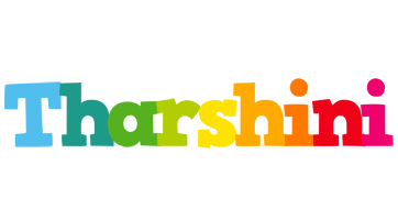 Tharshini rainbows logo