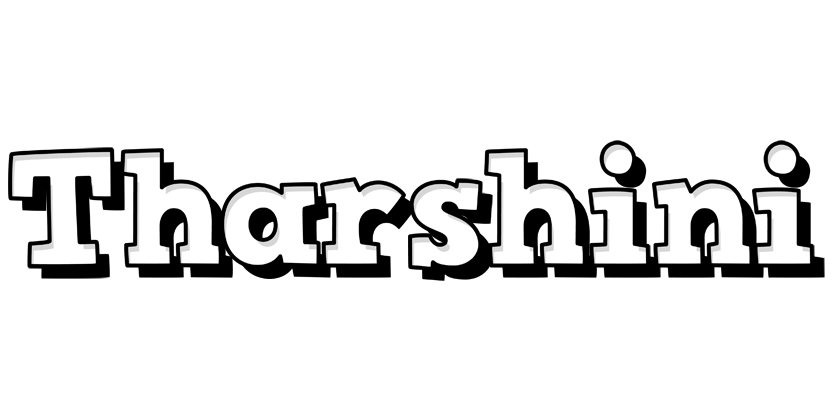 Tharshini snowing logo