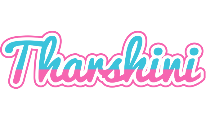 Tharshini woman logo
