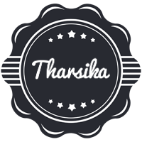 Tharsika badge logo