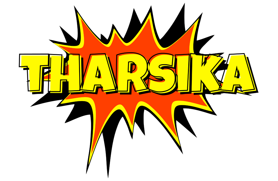 Tharsika bazinga logo