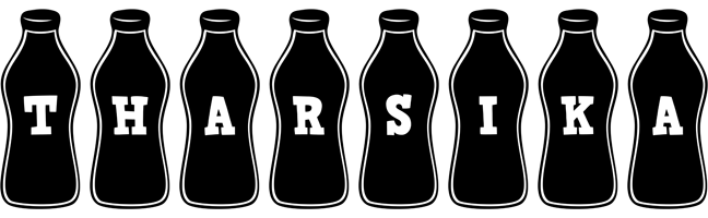 Tharsika bottle logo