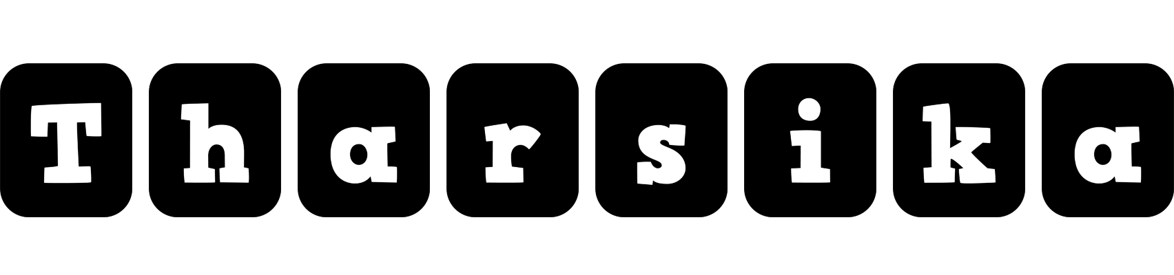 Tharsika box logo