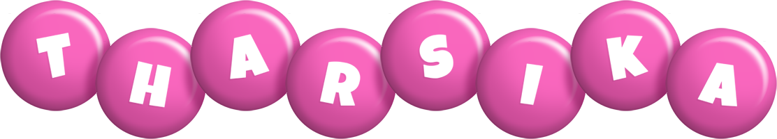 Tharsika candy-pink logo