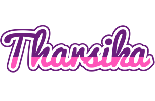 Tharsika cheerful logo