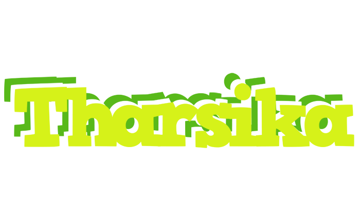 Tharsika citrus logo