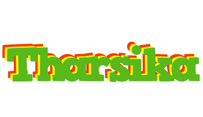 Tharsika crocodile logo