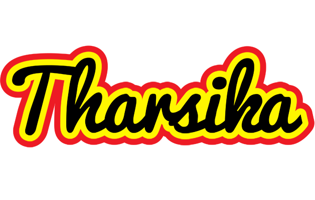 Tharsika flaming logo