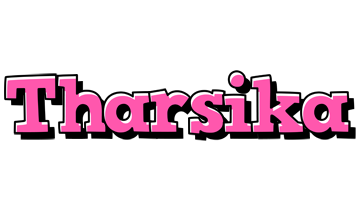 Tharsika girlish logo