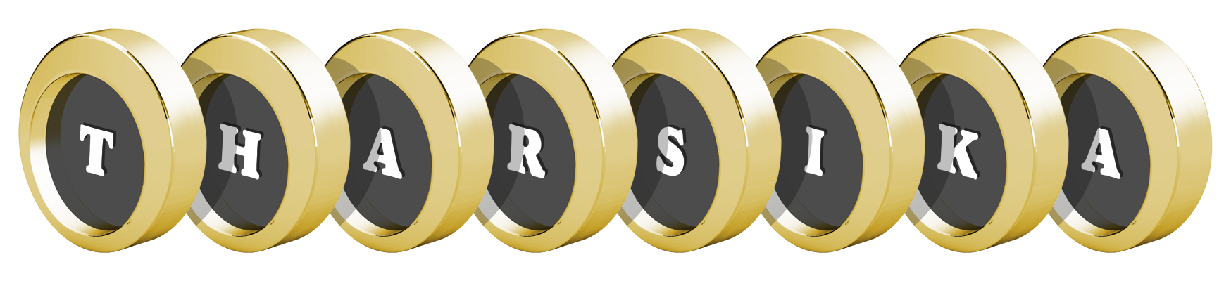Tharsika gold logo