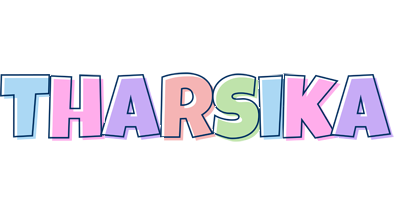 Tharsika pastel logo