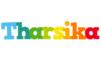 Tharsika rainbows logo