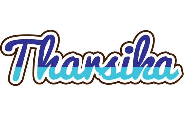 Tharsika raining logo
