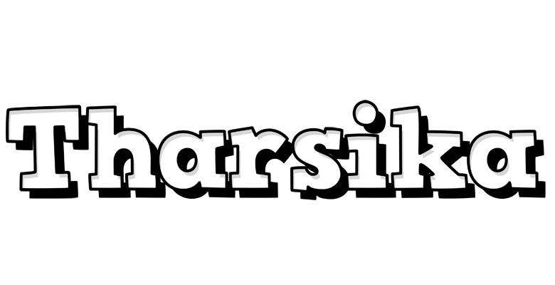 Tharsika snowing logo