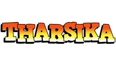 Tharsika sunset logo