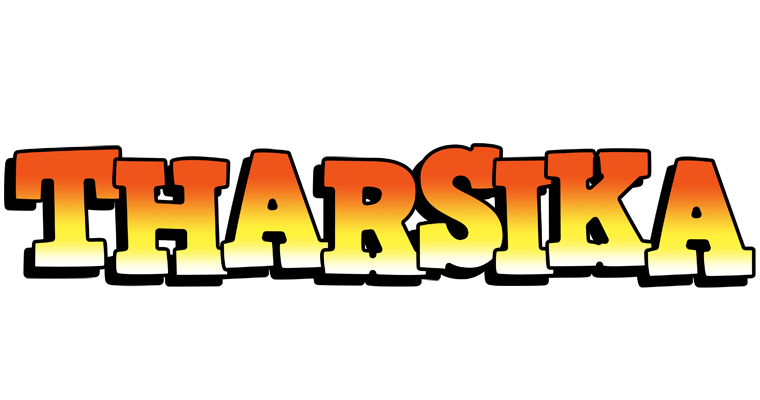 Tharsika sunset logo