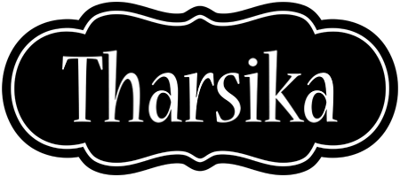 Tharsika welcome logo