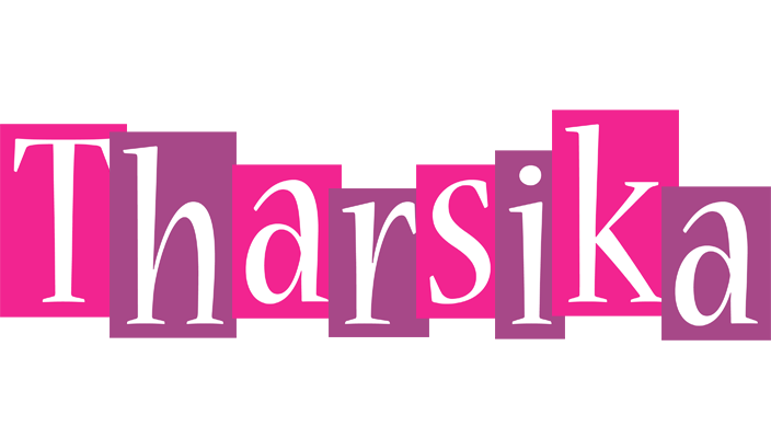 Tharsika whine logo