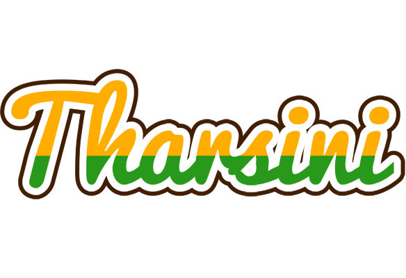 Tharsini banana logo
