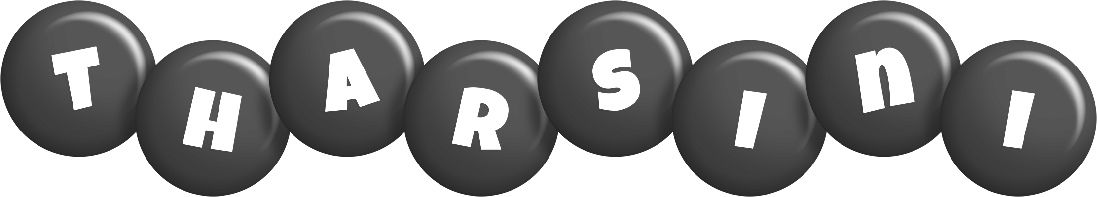 Tharsini candy-black logo