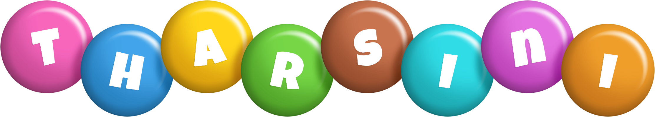 Tharsini candy logo