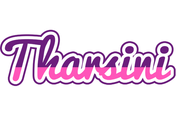 Tharsini cheerful logo
