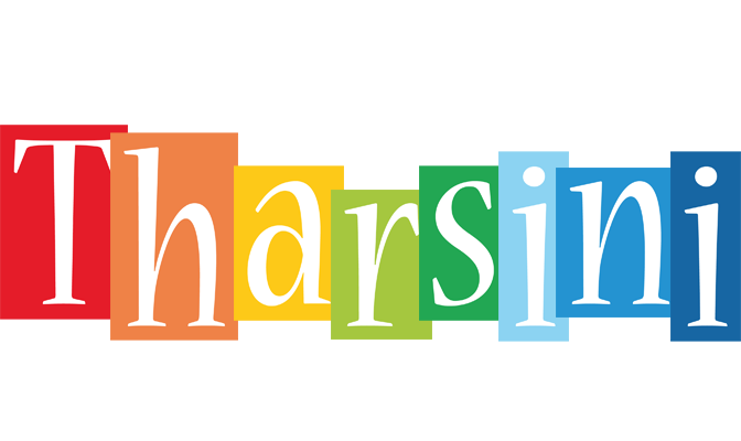 Tharsini colors logo