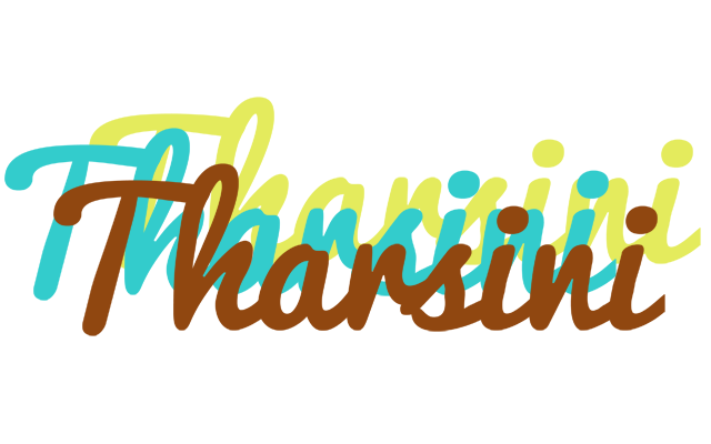 Tharsini cupcake logo