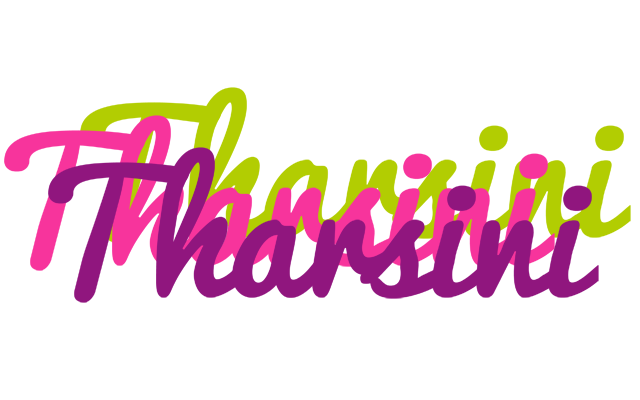 Tharsini flowers logo