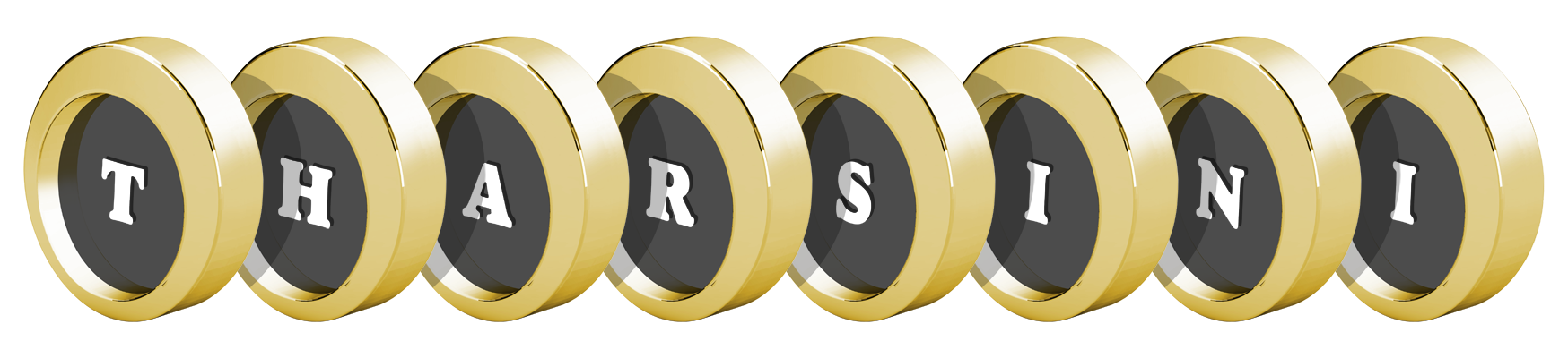 Tharsini gold logo