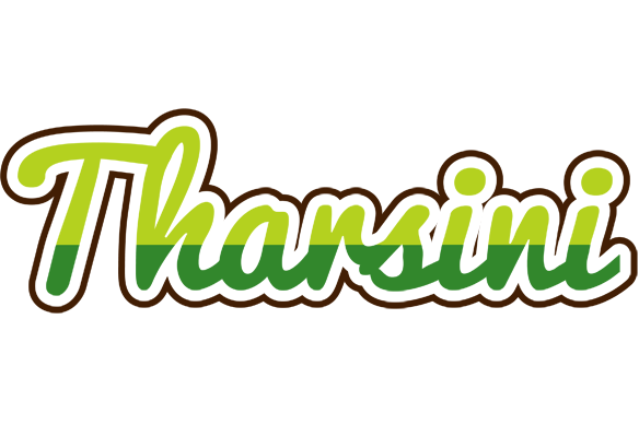 Tharsini golfing logo