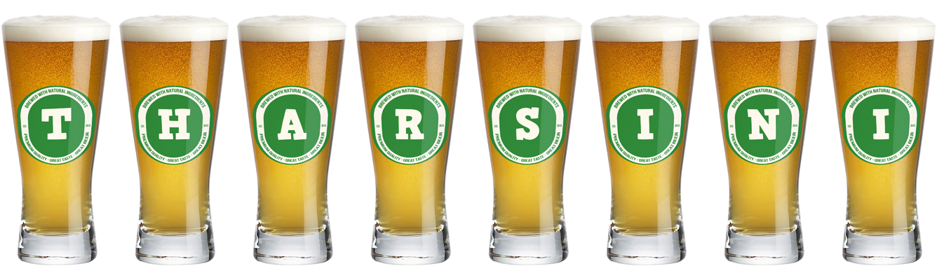 Tharsini lager logo