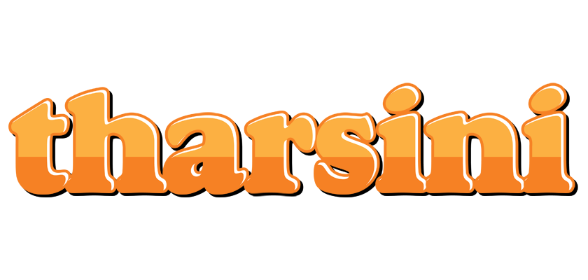 Tharsini orange logo