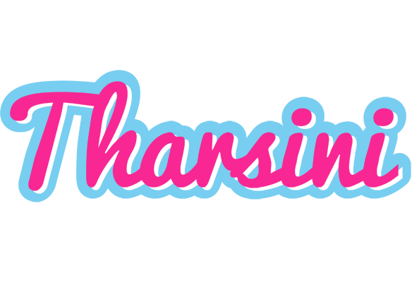 Tharsini popstar logo
