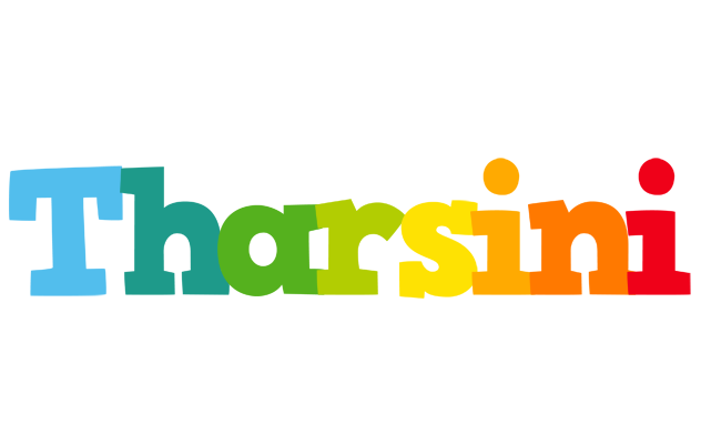 Tharsini rainbows logo