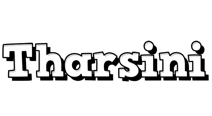 Tharsini snowing logo