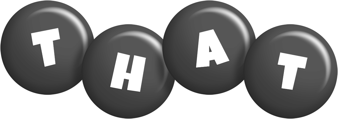 That candy-black logo