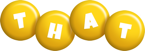 That candy-yellow logo