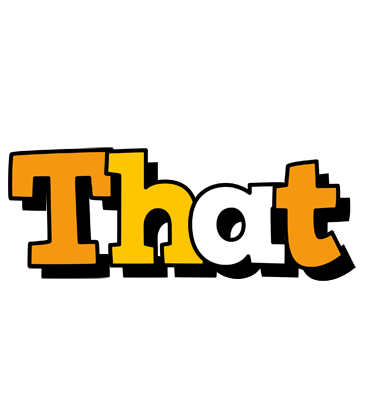 That cartoon logo