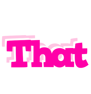 That dancing logo