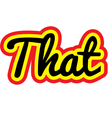 That flaming logo