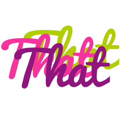 That flowers logo