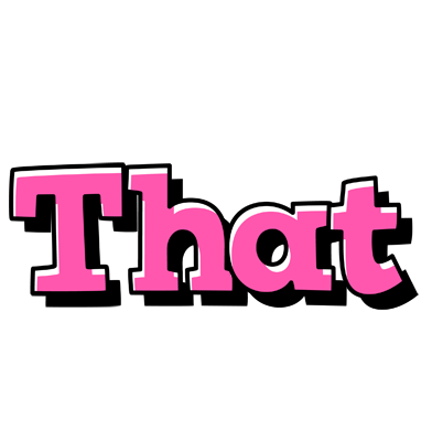 That girlish logo