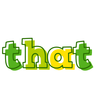 That juice logo