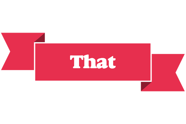 That sale logo